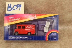 B09B Vintage 1980er Siku Eurobuilt Diecast Mercedes Coca-Cola Step-In Van #1912 - Bild 1 von 1