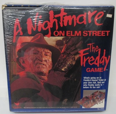 New Sealed Vintage Nightmare on Elm Street The Freddy Board Game 1989 *READ* - Image 1 of 4