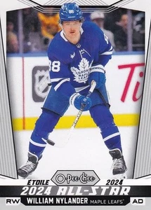 2024-25 O-Pee-Chee - All-Stars William Nylander #519 - Maple Leafs - Picture 1 of 2