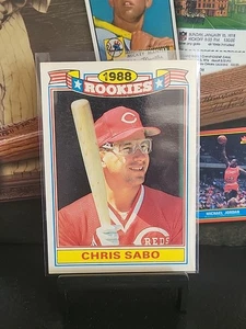 1989 Topps Chris Sabo 1988 Rookie Commemorative Set Cincinnati Reds 🔥 - Bild 1 von 10