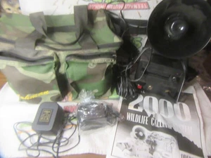 Lohman 2000 Wildlife Calling System with Camo bag Works Great - Picture 1 of 6