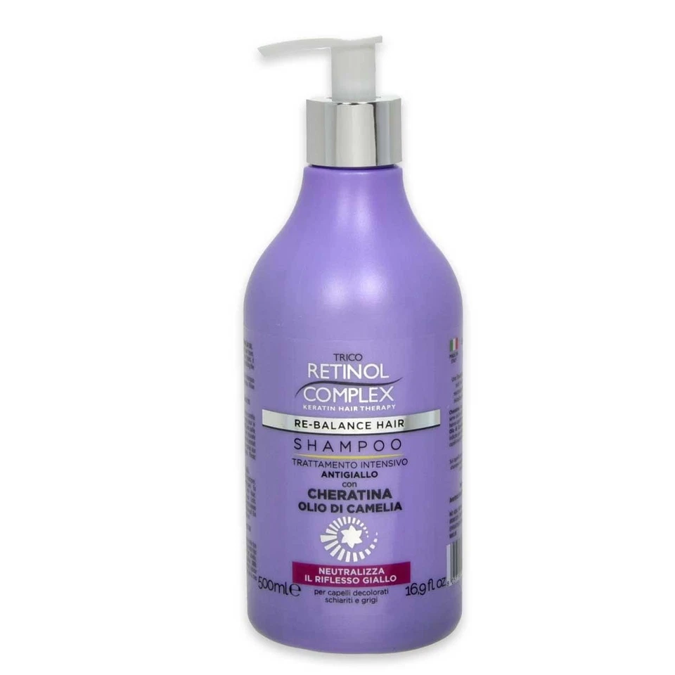 Shampoo Keratin Komplex Intensiv Antigelb Mit Kamelienöl 500 Ml - Bild 1 von 1