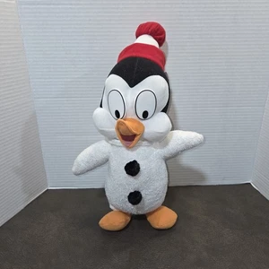 NEU Chilly Willy Plüsch Pinguin 2004 Vintage Walter Lantz weißer Anzug Kapuze Hut Etikett - Bild 1 von 10