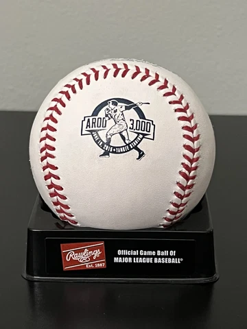 Rawlings MLB Alex Rodriguez 3000 Hit Official Baseball Rare Cover