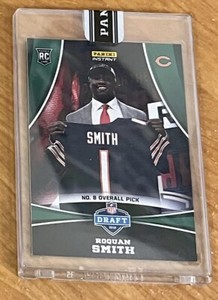 2018 PANINI INSTANT ROQUAN SMITH 9/10 SP GREEN ROOKIE  !