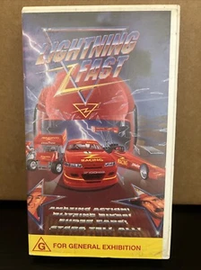 Lightning Fast VHS Tape V8 Sprint Motorsport Car Racing - VGC B11 - Picture 1 of 3