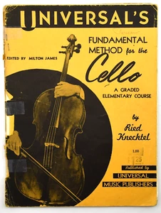 Universal's Fundamental Method for the Cello A Graded Elementary Course Music - Imagen 1 de 9