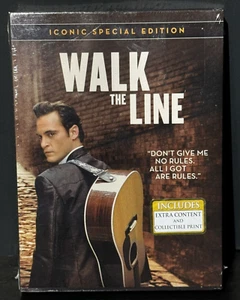 Walk the Line DVD - Iconic Special Edition - BRAND NEW - SEALED, FREE SHIPPING - Picture 1 of 2