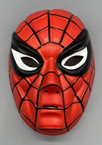 1976 Tagged Ben Cooper Marvel SPIDERMAN Halloween Mask Adult - Picture 1 of 9