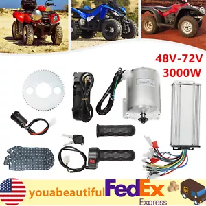 48V-72V 3000W BLDC Motor E-bike Brushless Motor Controller Kit For Scooters US - Picture 1 of 11