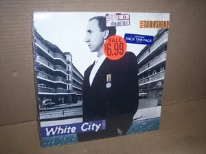Pete Townshend white city A Novel Vinyl LP record 1981 ATCO Records 90473-1 NM - Picture 1 of 7