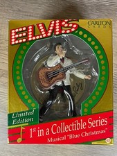 Carlton Cards Elvis Presley Limited Edition 1st Series "Blue Christmas" 1995 