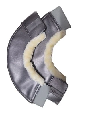 Neu! Hufglocken, silber-metallic, Gr. M, von Covalliero - Bild 1 von 3