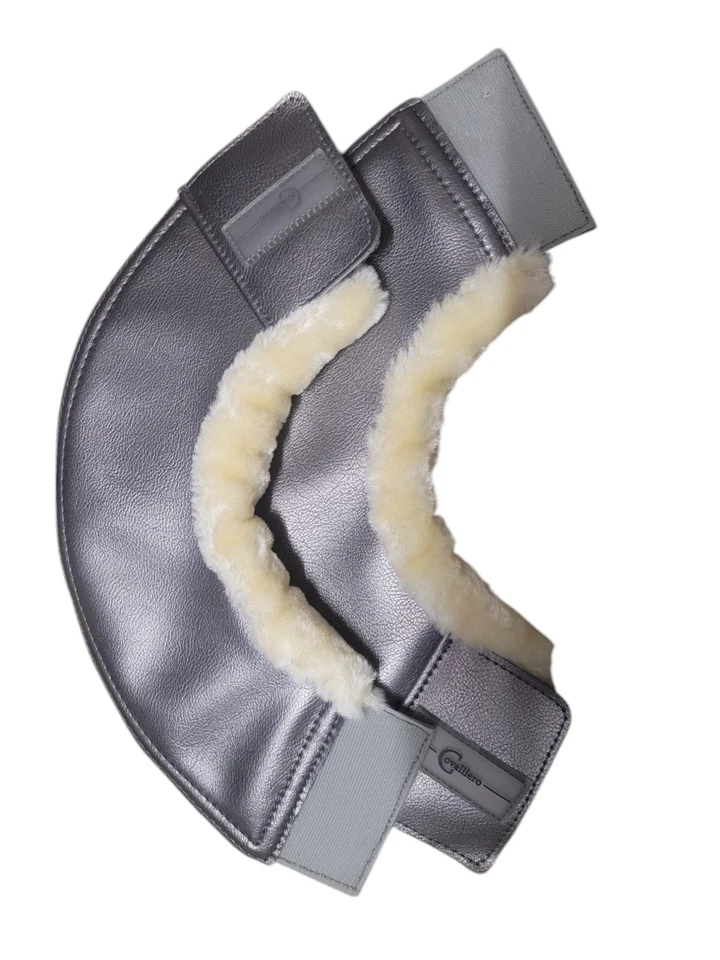 Neu! Hufglocken, silber-metallic, Gr. M, von Covalliero - Bild 1 von 3