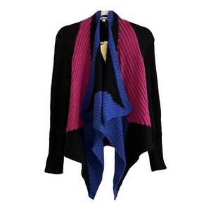 Cárdigan Mona Leah Lana Algodón XL Suéter Frente Abierto Dopamina Vestido Colorido - Imagen 1 de 8