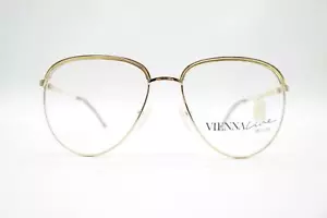 Occhiali ovali vintage Viennaline 1379 41 oro montatura occhiali occhiali NOS - Foto 1 di 6