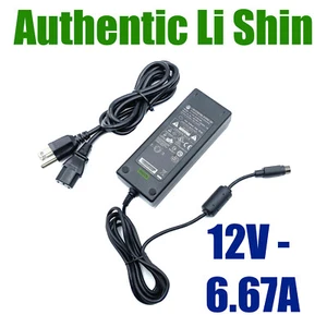 Genuine Li Shin 0219B1280 AC Adapter Power Supply 4-Pin 12V 6.67A Charger - Picture 1 of 9