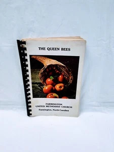 1977 The Queen Bee United Methodist Church Farmington North Carolina Cookbook - Bild 1 von 3
