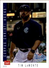 2019 Corpus Christi Hooks Grandstand #18 Tim LaMonte Hitting Coach Baseball Card