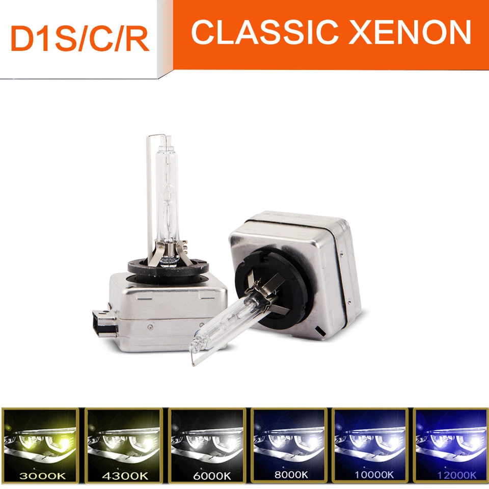 2x D1S D1C D1R 35W Xenon Headlight Bulbs HID 66042 85410  Replace PHILIPS OSRAM - Image 1 of 4
