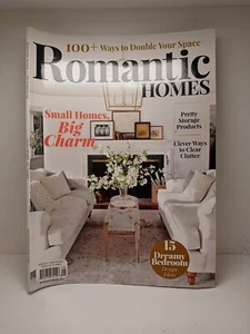 Romantic Homes Sept 2017 Small Homes Big Charm Dreamy Bedroom  - Picture 1 of 4
