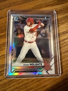 2021 Bowman Chrome Draft Ryan Holgate Refractor 1st Prospect #BDC-148 - Picture 1 of 2