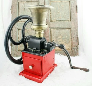 Antike KISSING & MÖLLMANN Kaffeemühle Mühle Gusseisen Moulin Molinillo Cafe - Bild 1 von 12
