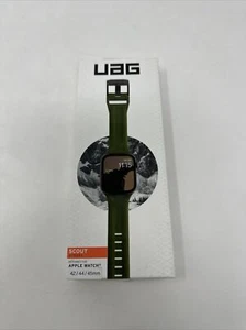 UAG Urban Armor Gear - Bracelet Apple Watch 42/44/45 mm - Série Scout - Vert - Photo 1 sur 4