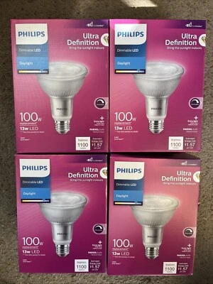 Philips 100-Watt Equivalent PAR30L Ultra Definition Dimmable Hight Output (4PK) - Image 1 of 2