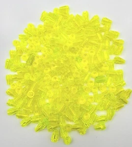 LEGO TRANS 1X1 GELB 350 TEILE VERSCHIEDENE MENGE KEGEL RUNDE STEINE BAUTEILE - Bild 1 von 2