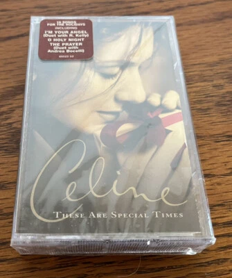 Celine Dion Cassette Tape Factory Sealed These Are Special Times 1998 Vintage - Image 1 of 4