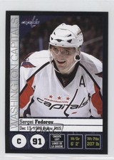 2008-09 Panini Album Stickers Sergei Fedorov #131 HOF