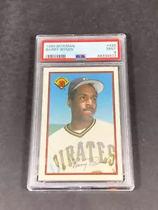 Barry Bonds 1989 Bowman #426 PSA 9 como nuevo baja población 88 - Imagen 1 de 2