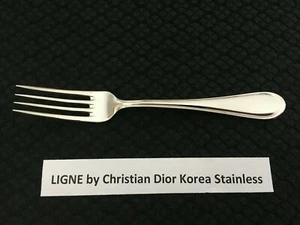 Ligne by Christian Dior Stainless 8 1/8" Dinner Fork Free Ship  Buy More & Save! - Picture 1 of 2