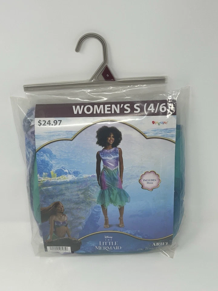 Disguise Disney The Little Mermaid Ariel Halloween Costume Women's Large (12/14)