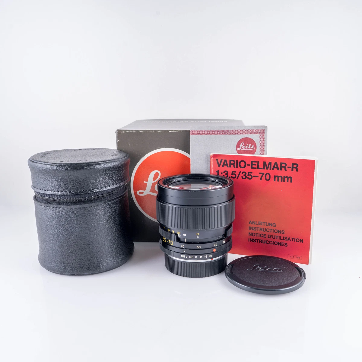 Leica VARIO-ELMAR-R 35-70mm Focal Zoom len Camera Lenses for sale
