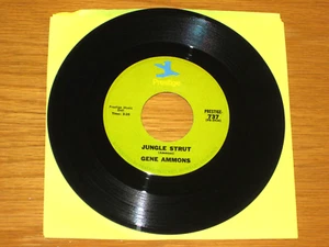 FUNK / JAZZ 45 RPM - GENE AMMONS - PRESTIGE 737 - "JUNGLE STRUT"/"MADAME QUEEN" - Picture 1 of 2