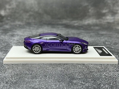 Modelo XiaoGuang escala 1/64 para Aston Martin DB12 cupé púrpura diecast colección Foto 1 de 4