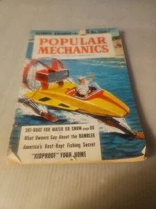 Vintage 1960 August, Popular Mechanics Magazine, Olympic Records - Picture 1 of 4