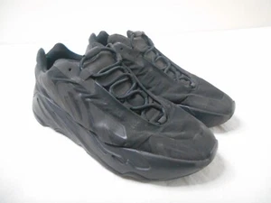 Adidas Yeezy Boost 700 MNVN Tripple Black (Reflective) - Size 9.5 Men's FV4440 - Picture 1 of 11