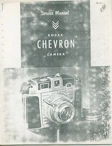 Kodak Chevron Service Manual - photocopy - Picture 1 of 1