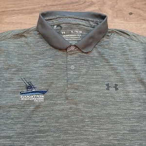 Polo Under Armour para Hombres Extra Grande Gris Golf Performance Evolution Yate Boat - Imagen 1 de 8