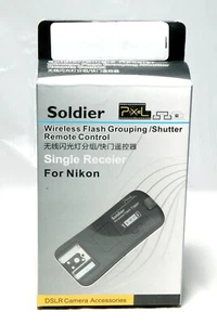 Pixel TF-372RX Soldier Wireless Flash Trigger & Remote F/ Nikon. Single Receiver - Picture 1 of 2