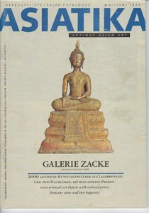 Galerie Zacke Asiatika Sales Catalog May June 1994 Vienna Austria Asian Art VTG - Picture 1 of 2
