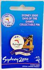 DAY 4 DAYS OF THE GAMES SERIES SYDNEY OLYMPIC GAMES 2000 PIN COLLECT #814