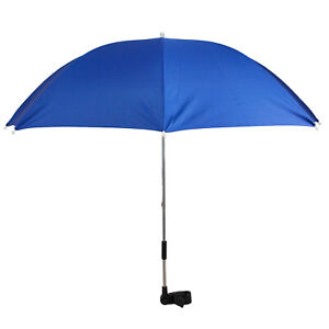 Umbrella Clip On Adjustable Pram Stroller Sun & Rain Shade Wheel Chair Outback