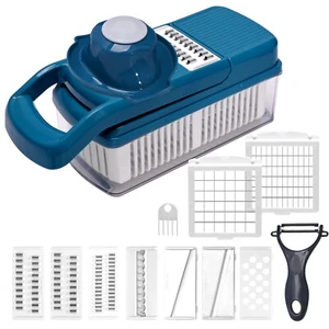 15-in-1 Multi-functional Vegetable Chopper Mandoline Slicer Dicer Cutter - Picture 1 of 7