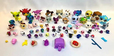HASBRO LITTLEST PET SHOP LPS LOT DOGS CATS FISH COSMIC TEENIEST TINIEST MINIS - Image 1 of 4