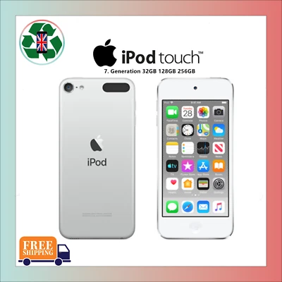 💥NEW Apple iPod Touch 7th Generation Silver 32GB 256GB 128GB MP4 / Sealed Box💥 - Image 1 of 4