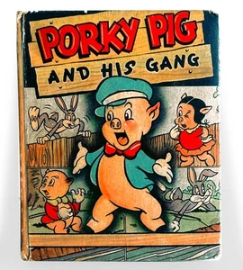 Porky Pig and His Gang - "All Picture Comics" Better Little Book #1404 (1944) - Picture 1 of 7